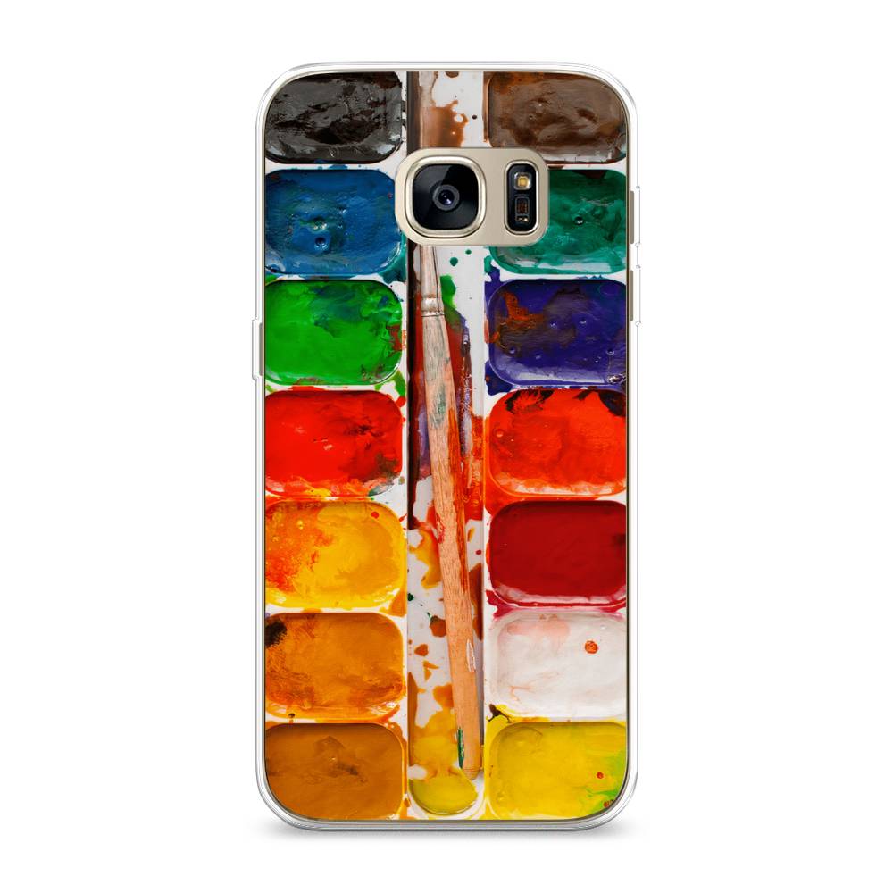 

Чехол на Samsung Galaxy S7 edge "Акварель", 24650-4