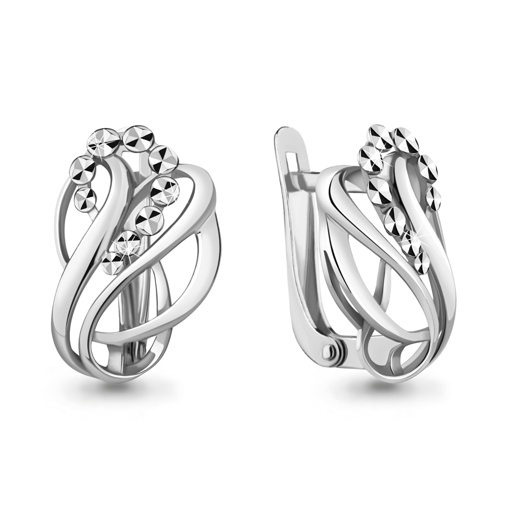 

Серьги из серебра Aquamarine Aquamarine 34111_925_р, 34111_925_р