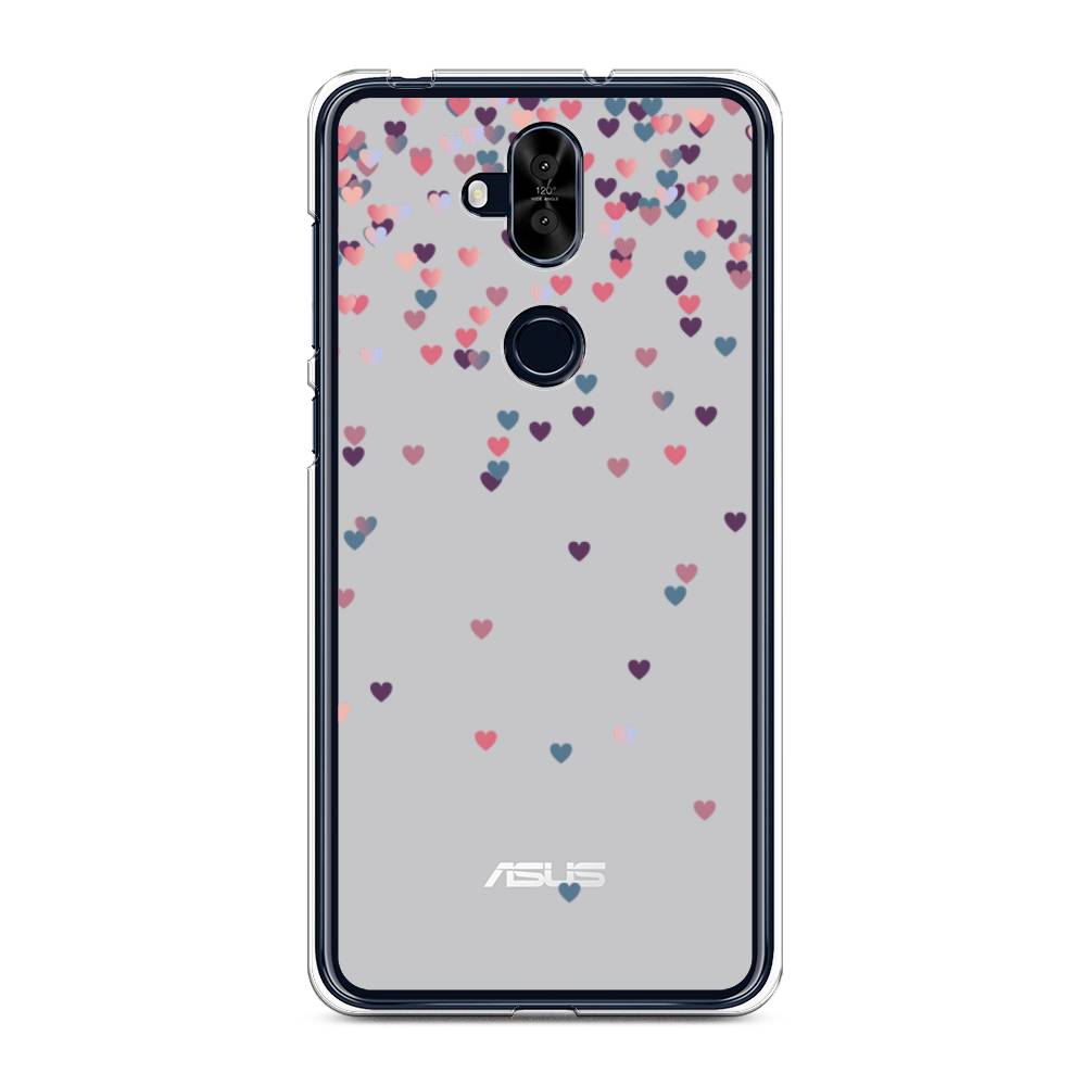 

Чехол для Asus Zenfone 5 Lite (ZC600KL) "Посыпка сердечки", 43150-3