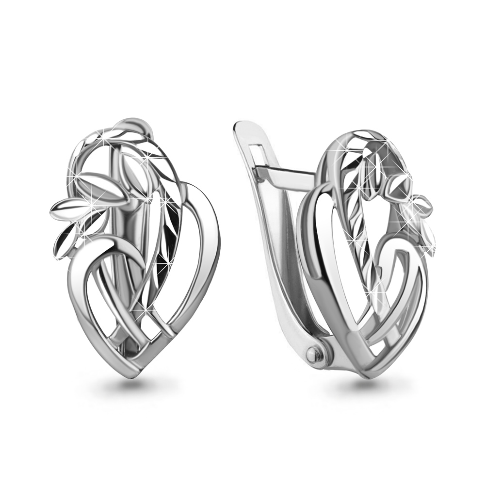 

Серьги из серебра Aquamarine Aquamarine 34090_925_р, 34090_925_р