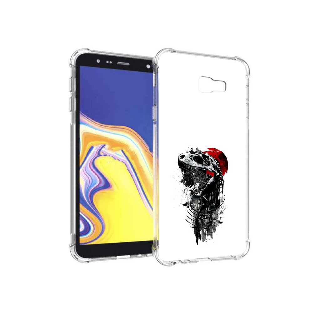 

Чехол MyPads Tocco для Samsung Galaxy J4+ (2018) вымерший динозавр (PT118081.545.284), Прозрачный, Tocco