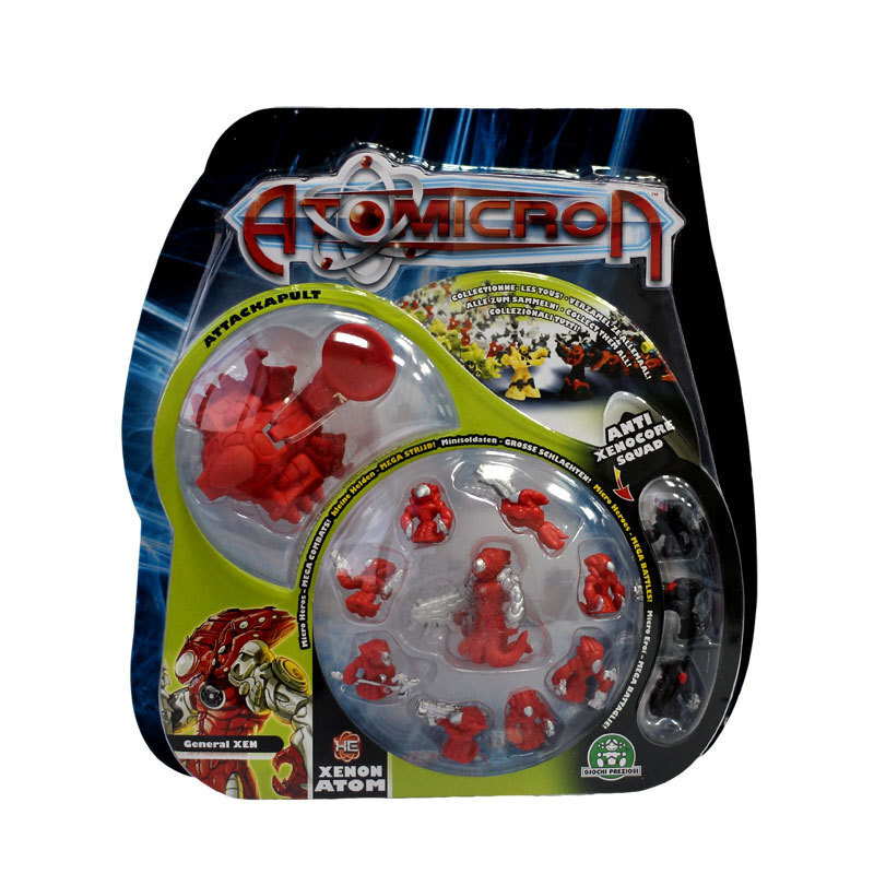 Набор фигурок Atomicron General Xen 12 шт