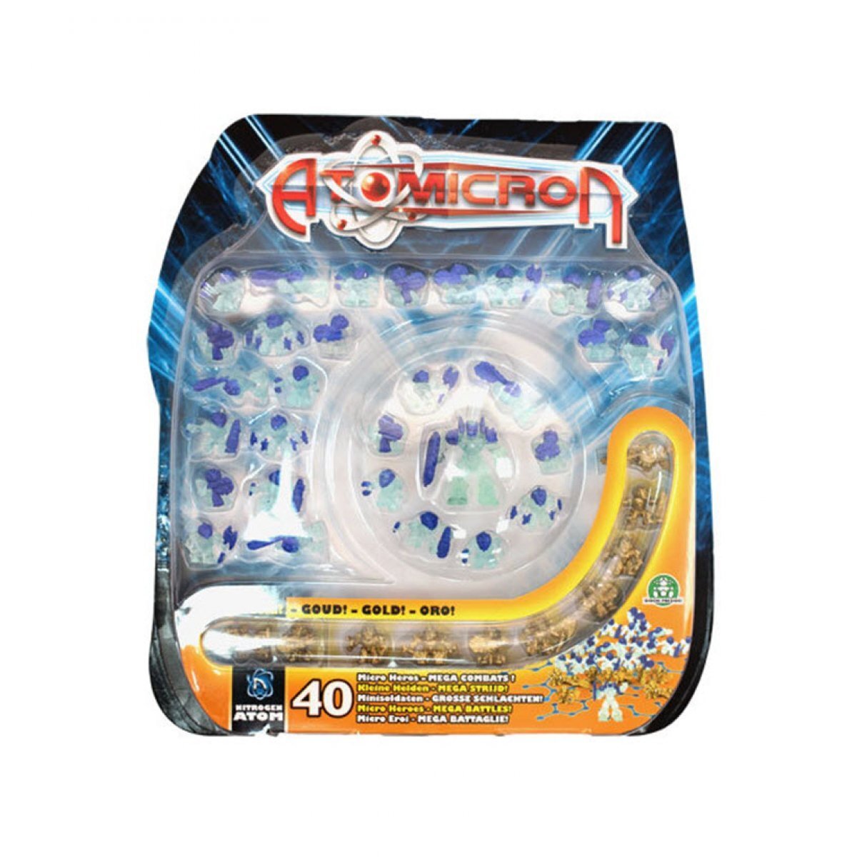 Набор фигурок Atomicron Nitrogen Atom 40 шт игровой набор atomicron космический корабль xenon atom красный