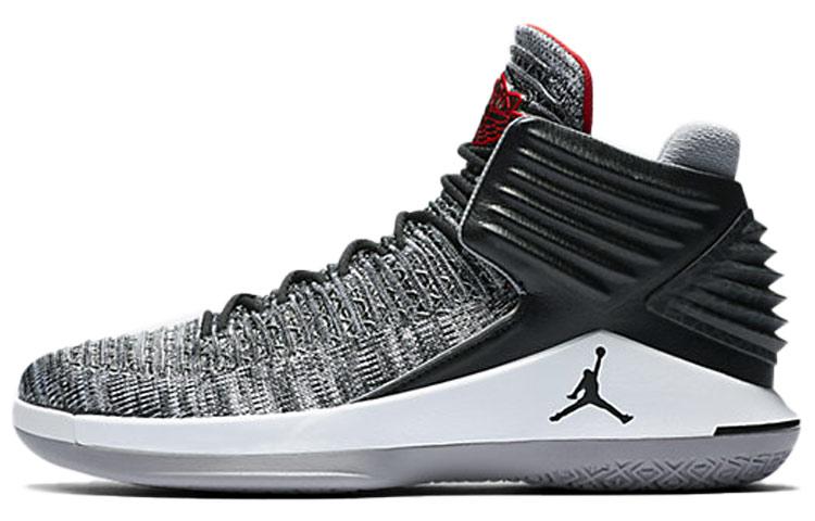 

Кроссовки унисекс Jordan Air Jordan 32 Black Cement серые 45 EU, Серый, Air Jordan 32 Black Cement