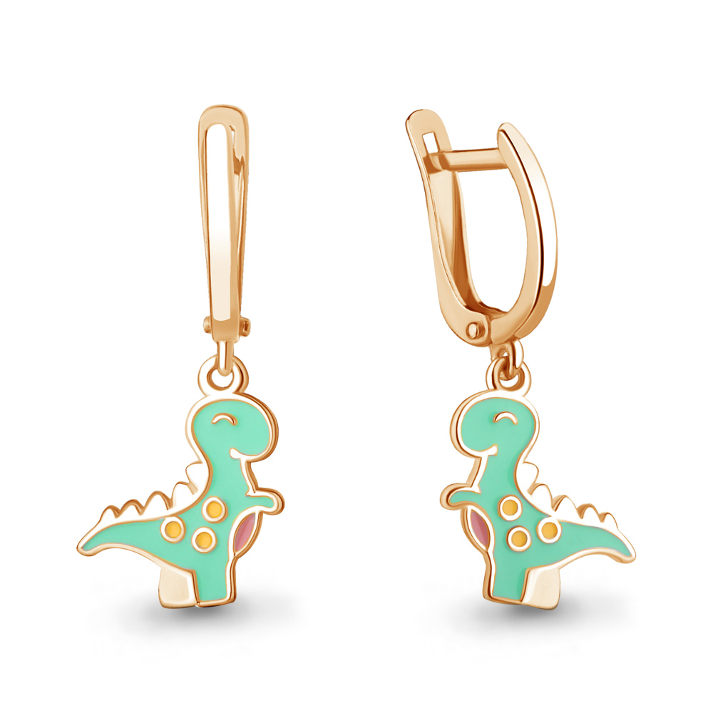 

Серьги из серебра с эмалью Aquamarine Aquamarine 34070_925_з, 34070_925_з