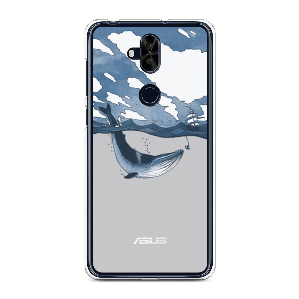 

Чехол для Asus Zenfone 5 Lite (ZC600KL) "Большой кит", 43150-1