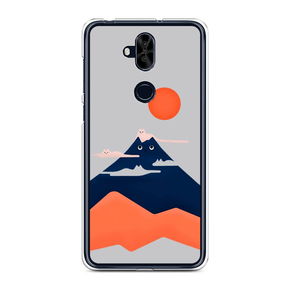 

Чехол для Asus Zenfone 5 Lite (ZC600KL) "Кот-гора", 43150-4