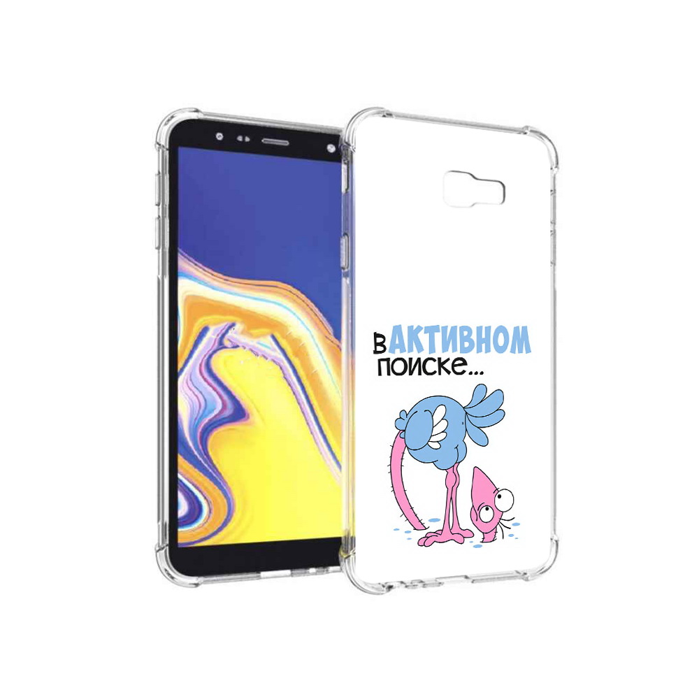 

Чехол MyPads Tocco для Samsung Galaxy J4+ (2018) в активном поиске (PT118081.545.255), Прозрачный, Tocco