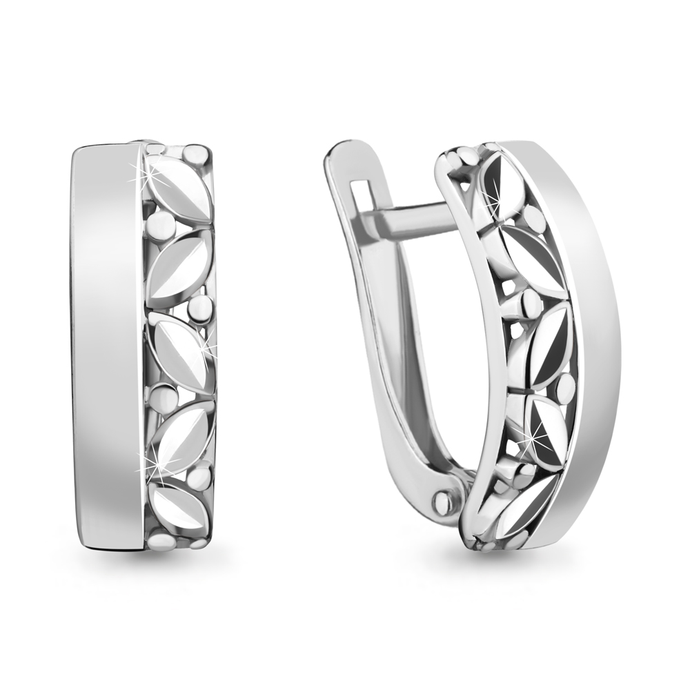

Серьги из серебра Aquamarine Aquamarine 34054_925_р, 34054_925_р