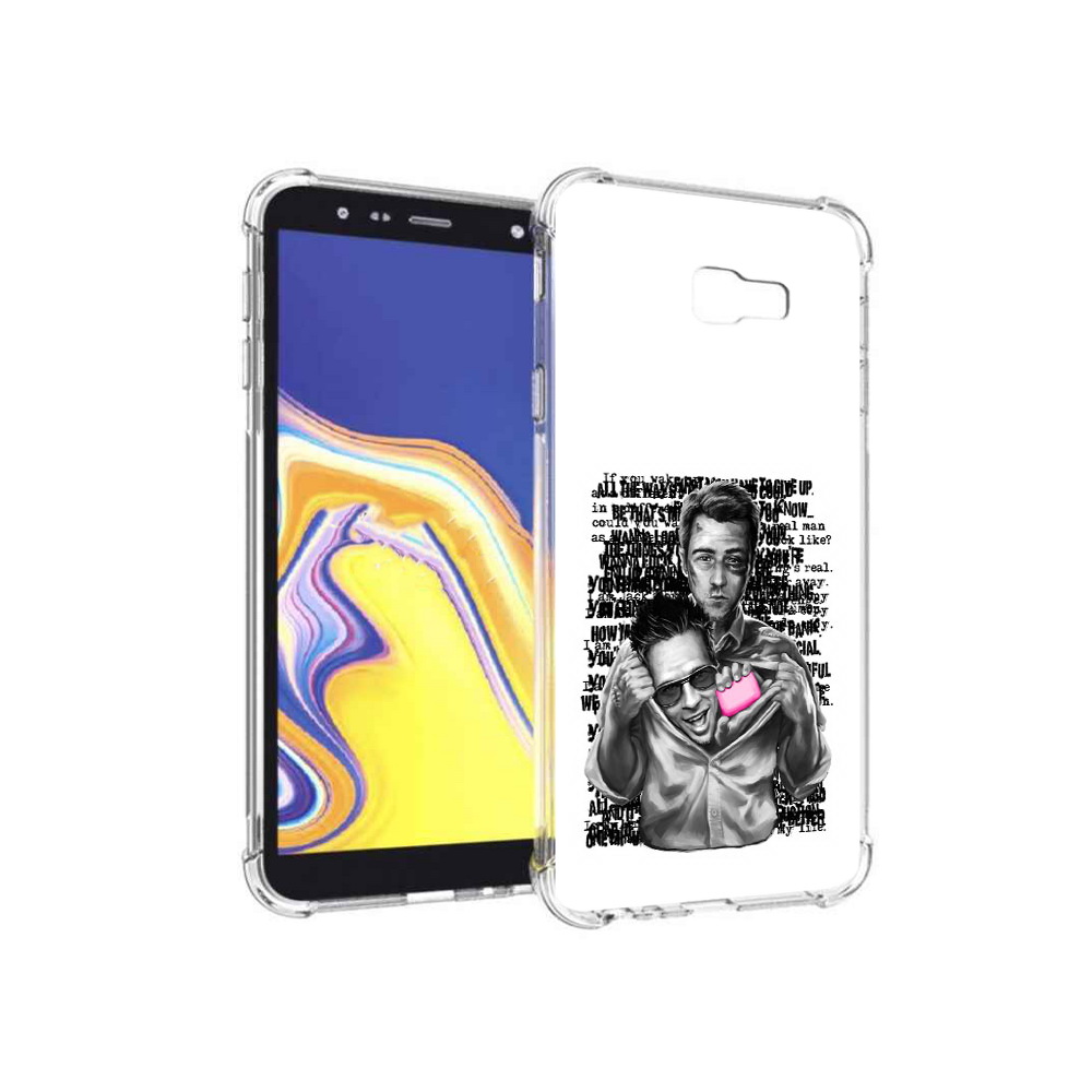 

Чехол MyPads Tocco для Samsung Galaxy J4+ (2018) бойцовский клуб (PT118081.545.242), Прозрачный, Tocco