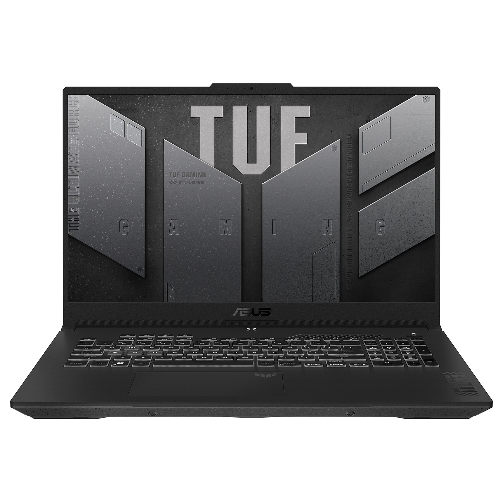 фото Ноутбук asus asus tuf gaming f17 серый, черный (fx707zv4-ll036)