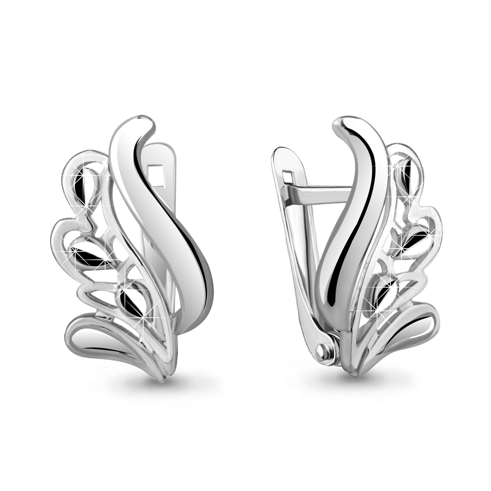 

Серьги из серебра Aquamarine Aquamarine 34046_925_р, 34046_925_р