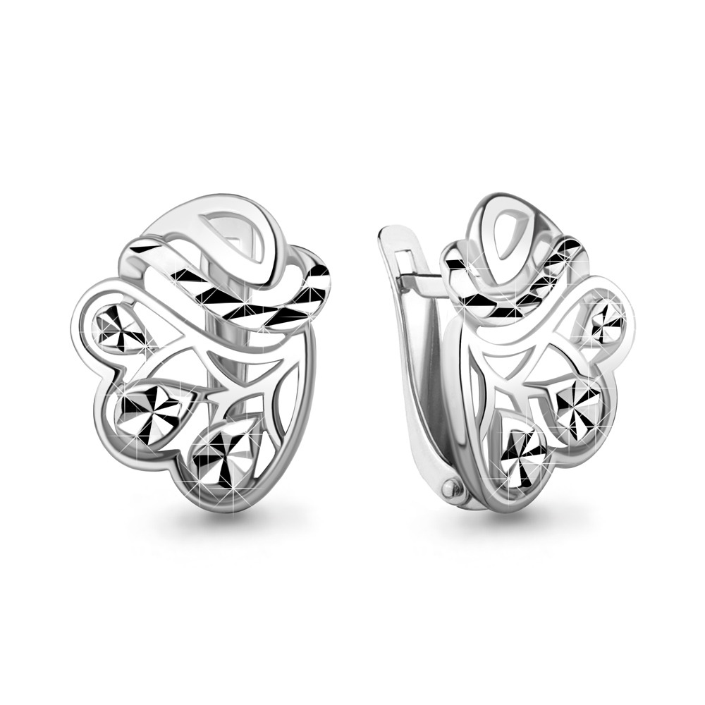 

Серьги из серебра Aquamarine Aquamarine 34045_925_р, 34045_925_р