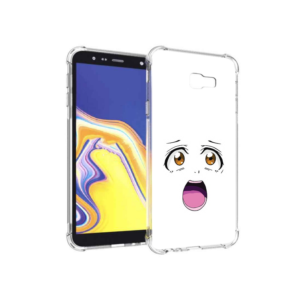 

Чехол MyPads Tocco для Samsung Galaxy J4+ (2018) аниме лицао (PT118081.545.223), Прозрачный, Tocco