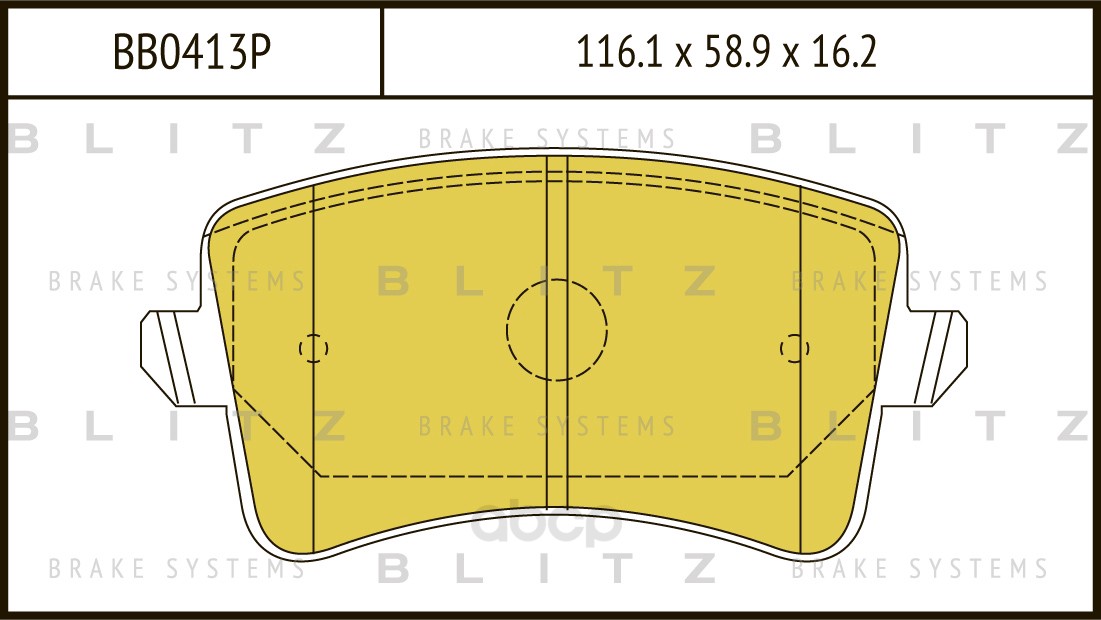 

Тормозные колодки BLITZ дисковые для Audi A4, A5 2007- bb0413p