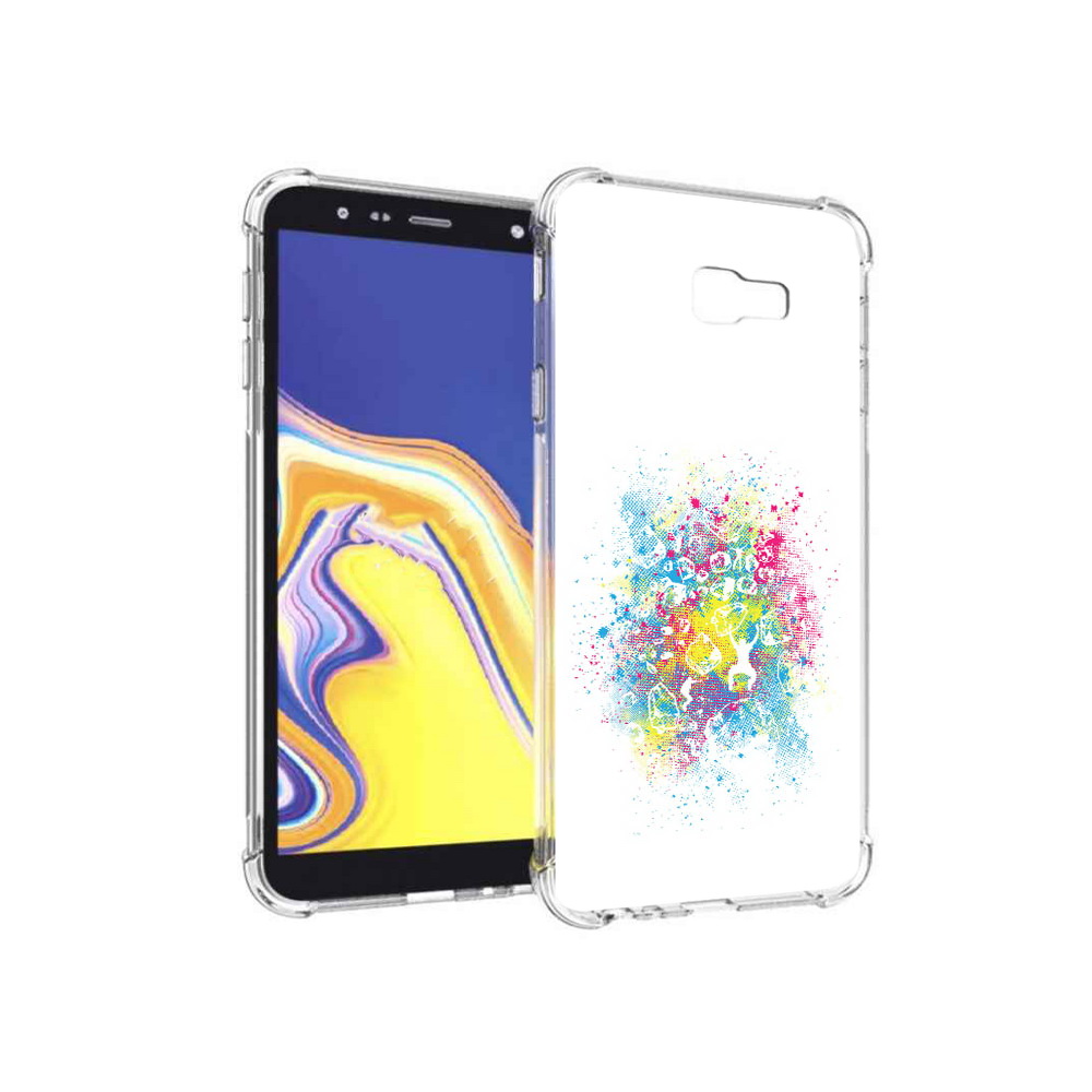 

Чехол MyPads Tocco для Samsung Galaxy J4+ (2018) акварель абстракция (PT118081.545.214), Прозрачный, Tocco