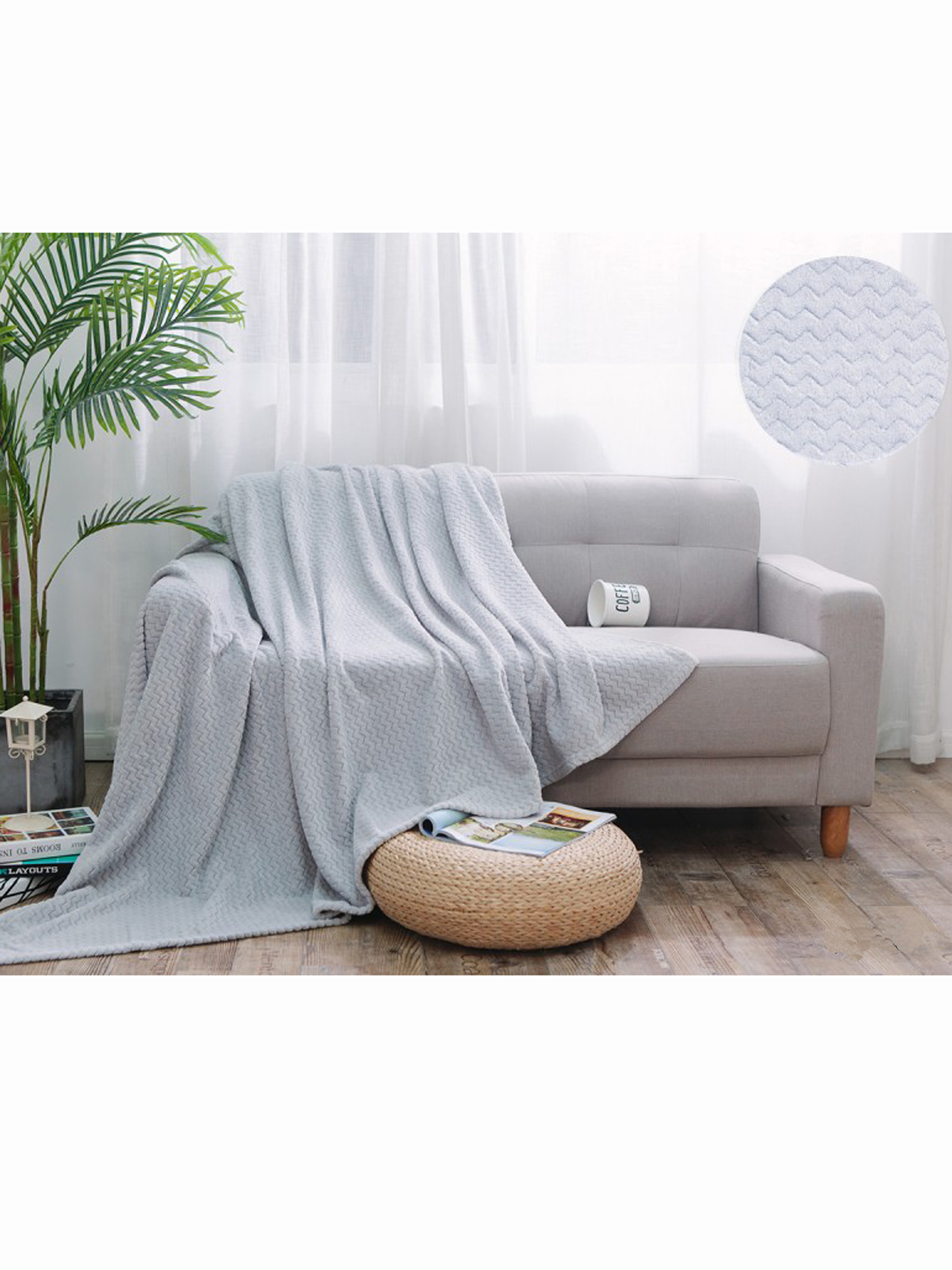 

Плед плюшевый SLEEP DELIVERY (велсофт) 180х200см