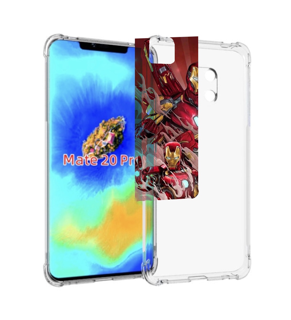 

Чехол MyPads Тони-Старк-и-костюмы для Huawei Mate 20 Pro/Mate 20 RS 6.39, Прозрачный, Tocco