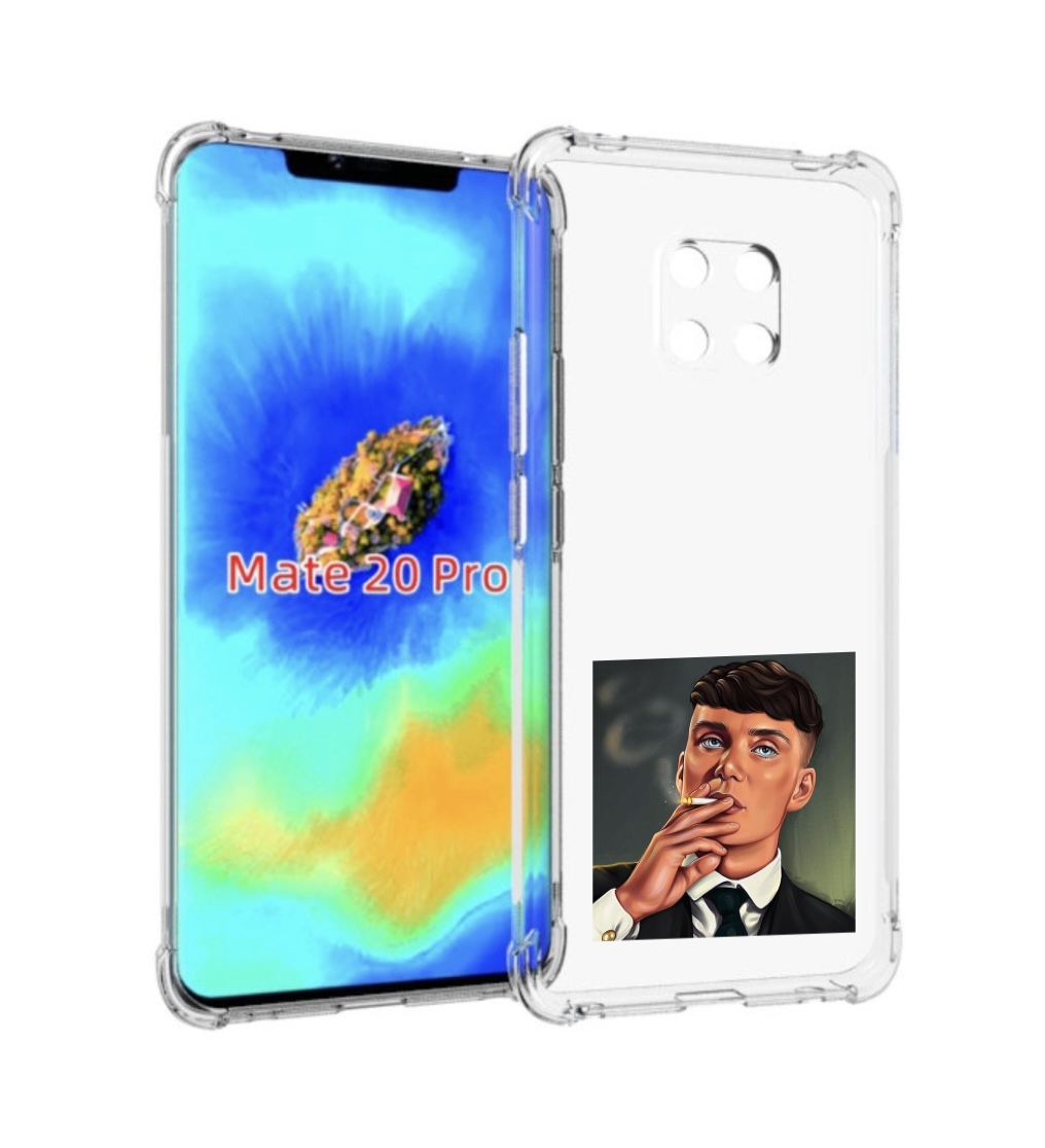 

Чехол MyPads Томас-Шелби для Huawei Mate 20 Pro/Mate 20 RS 6.39, Прозрачный, Tocco