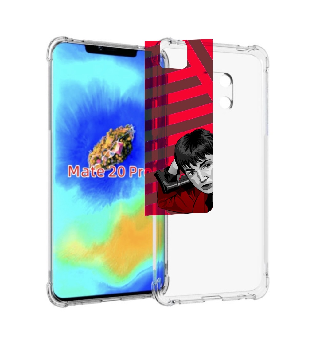 

Чехол MyPads Токио-бумажный-дом для Huawei Mate 20 Pro/Mate 20 RS 6.39, Прозрачный, Tocco