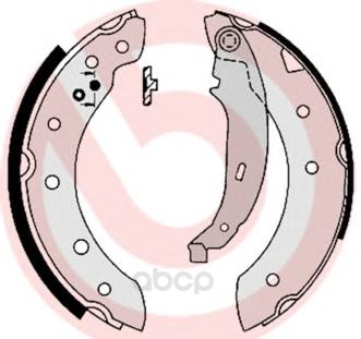 

Тормозные колодки brembo барабанные s61520