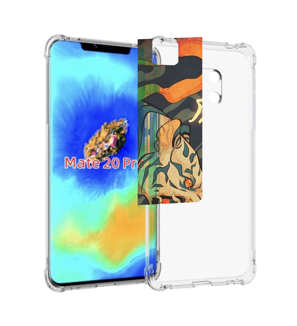 

Чехол MyPads Тигр и девушка друзья для Huawei Mate 20 Pro/Mate 20 RS 6.39, Прозрачный, Tocco