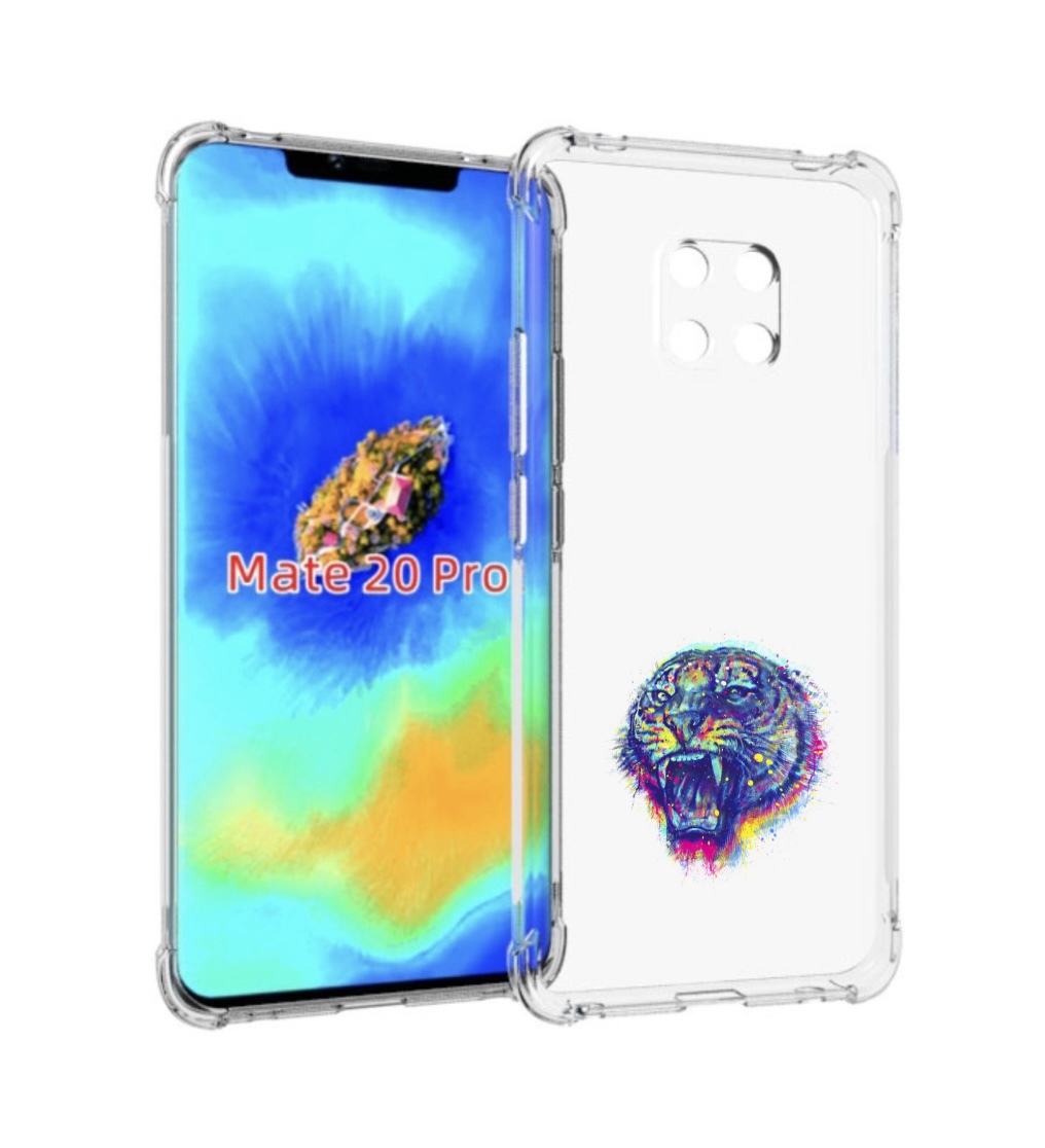 Чехол MyPads Тигр 2 для Huawei Mate 20 Pro/Mate 20 RS 6.39