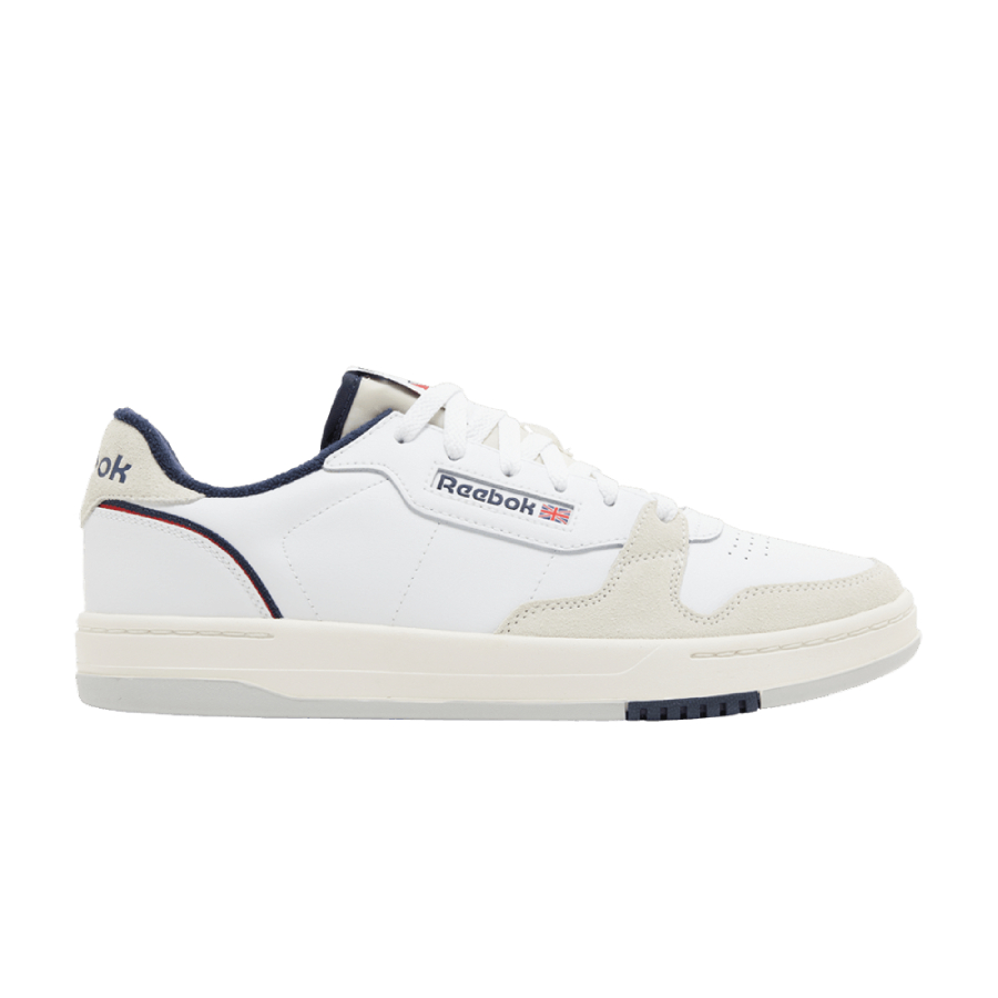 

Кеды мужские Reebok Phase Court 100074467 белые 44.5 EU, Белый, Phase Court