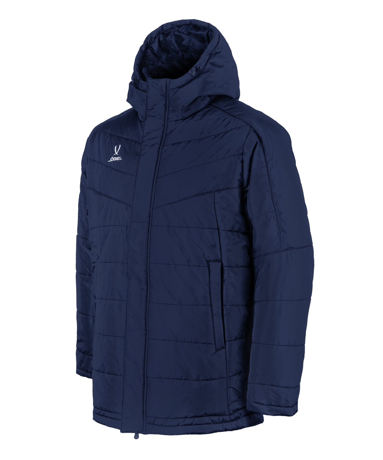 Куртка утепленная Jogel CAMP Padded Jacket, темно-синий, детский - XS УТ-00021070_XS джемпер тренировочный детский jogel camp training top 1 4 zip темно синий ym