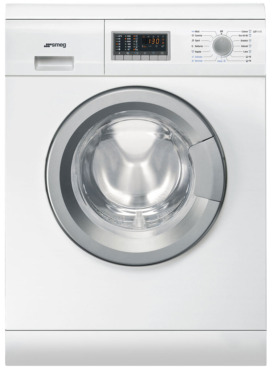 

Стиральная машина Smeg LSF147E белый, LSF147E