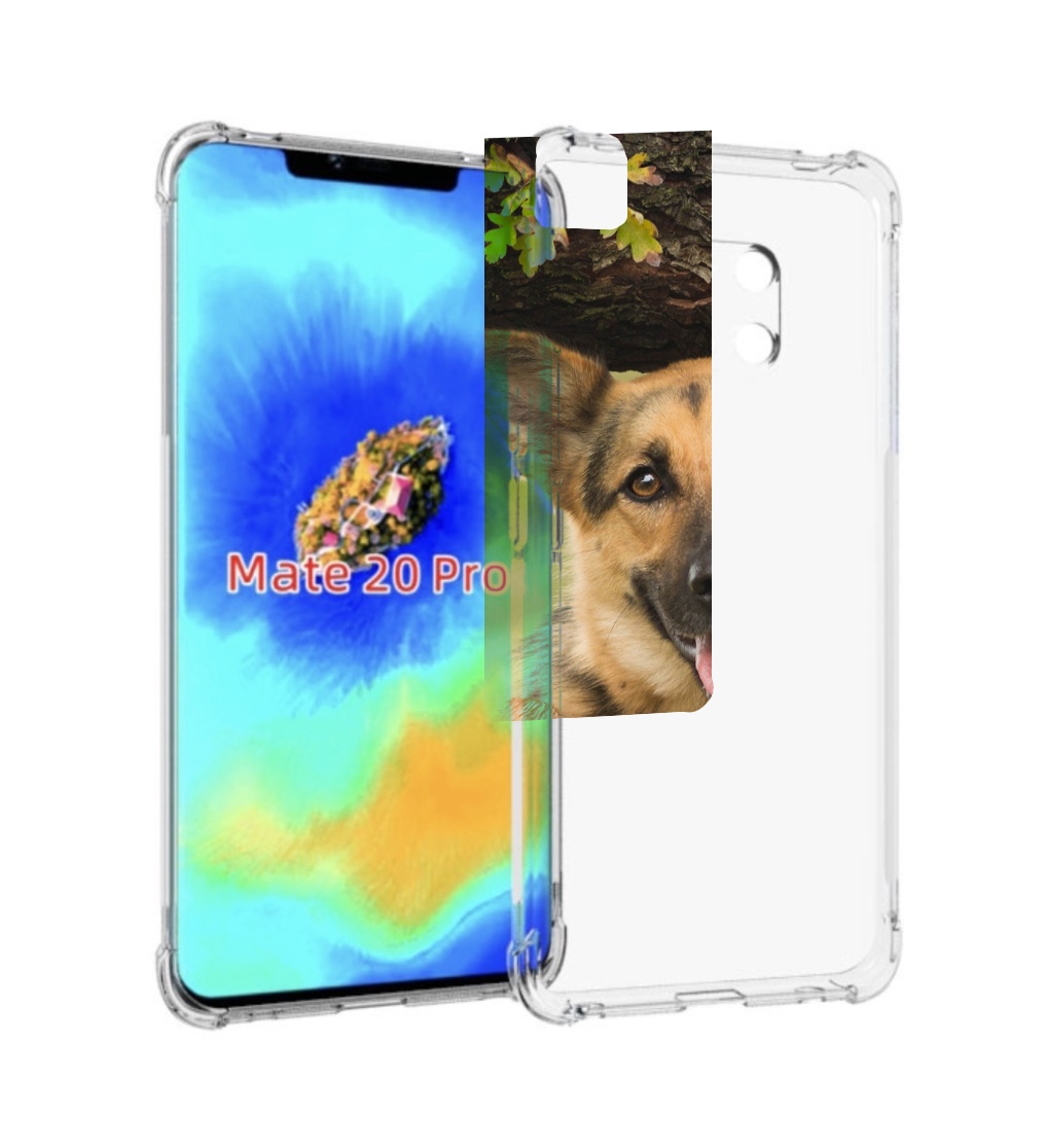 Чехол MyPads Собака-на-дереве для Huawei Mate 20 Pro/Mate 20 RS 6.39