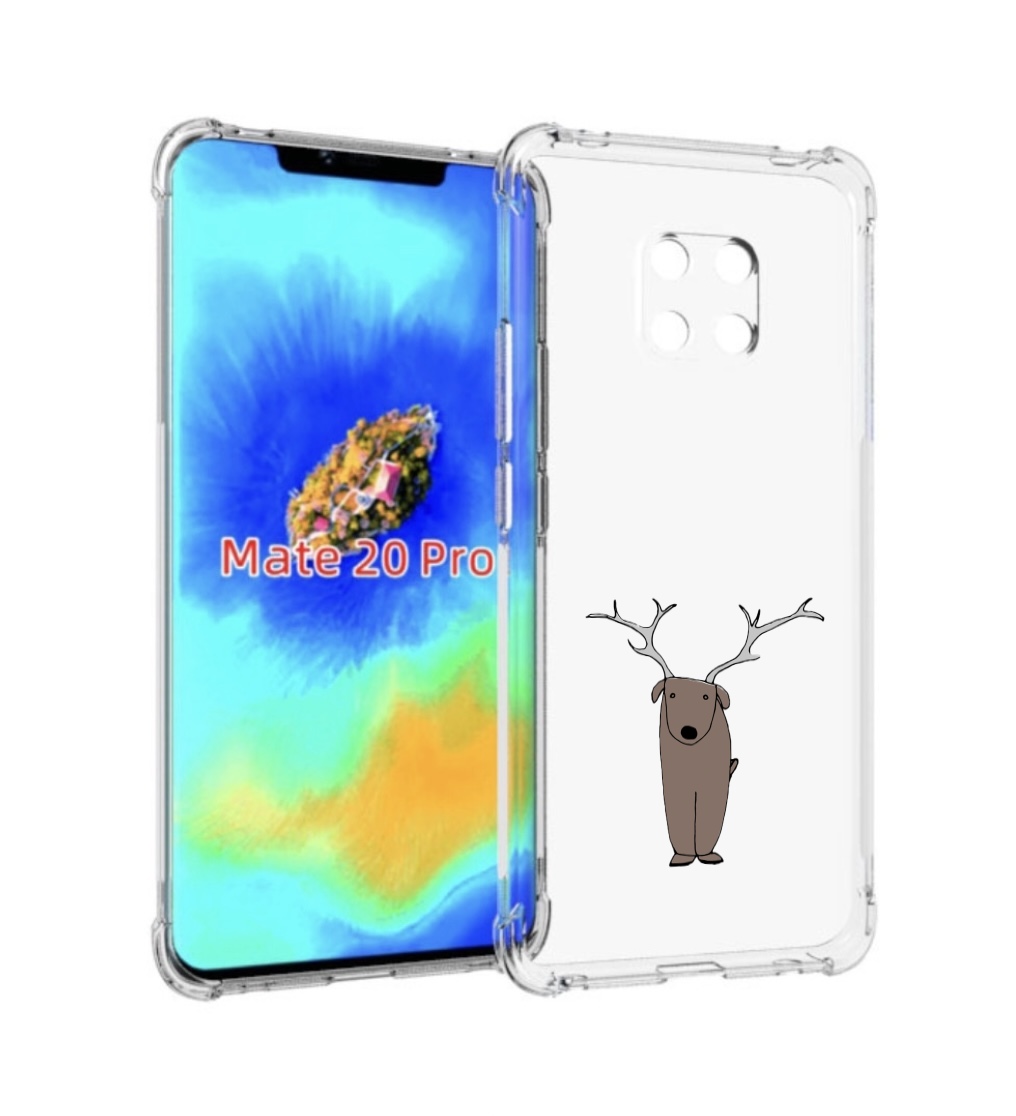 

Чехол MyPads Собака олень для Huawei Mate 20 Pro/Mate 20 RS 6.39, Прозрачный, Tocco