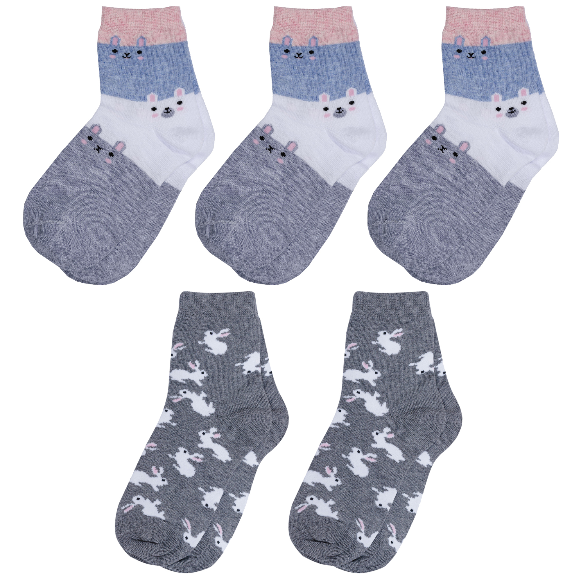 

Носки детские Rusocks 5-Д-31349, разноцветный; серый, 18-20, 5-Д-31349