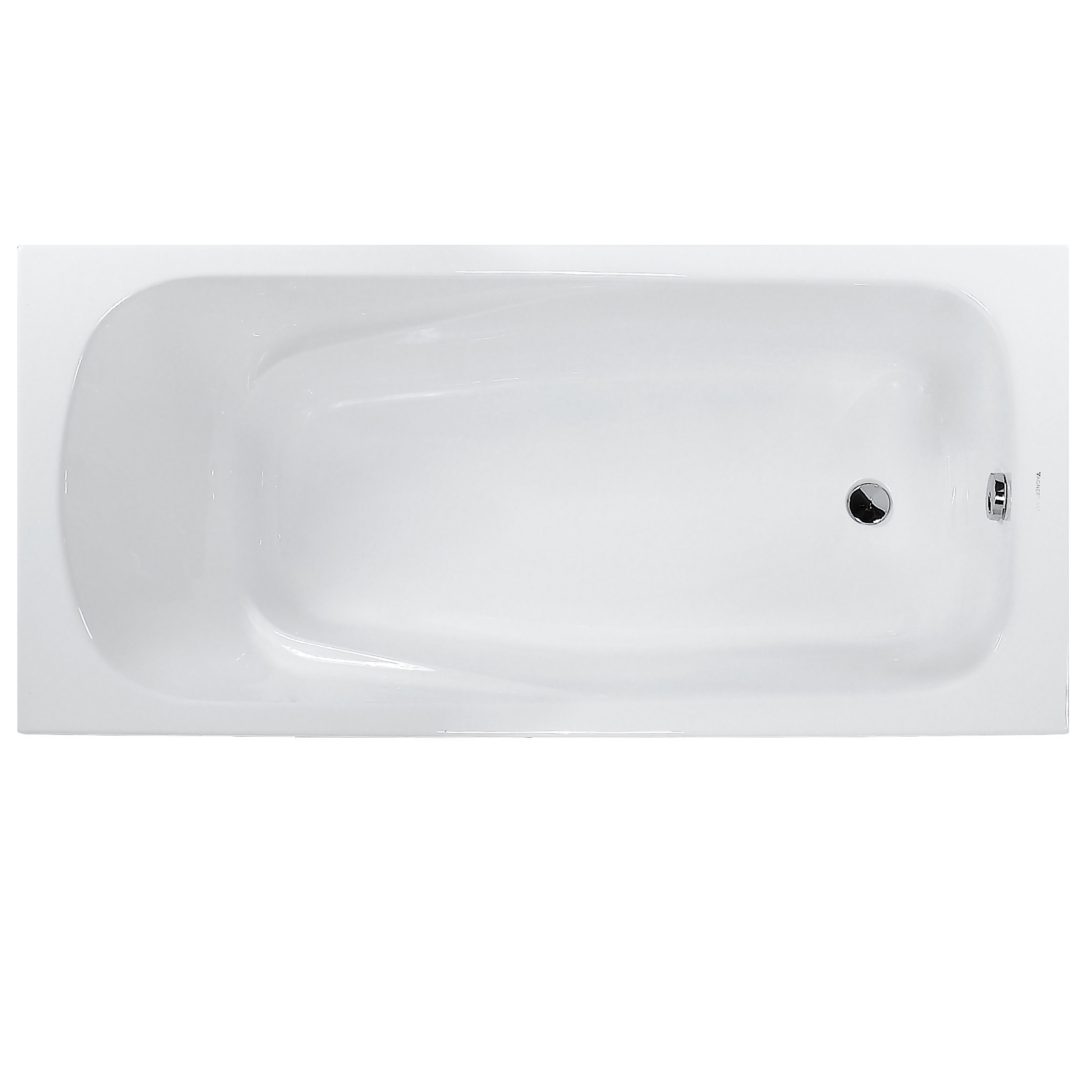 

Ванна акриловая VagnerPlast Aronia 150х70 белая (VPBA157ARN2X-04), Белый, Aronia