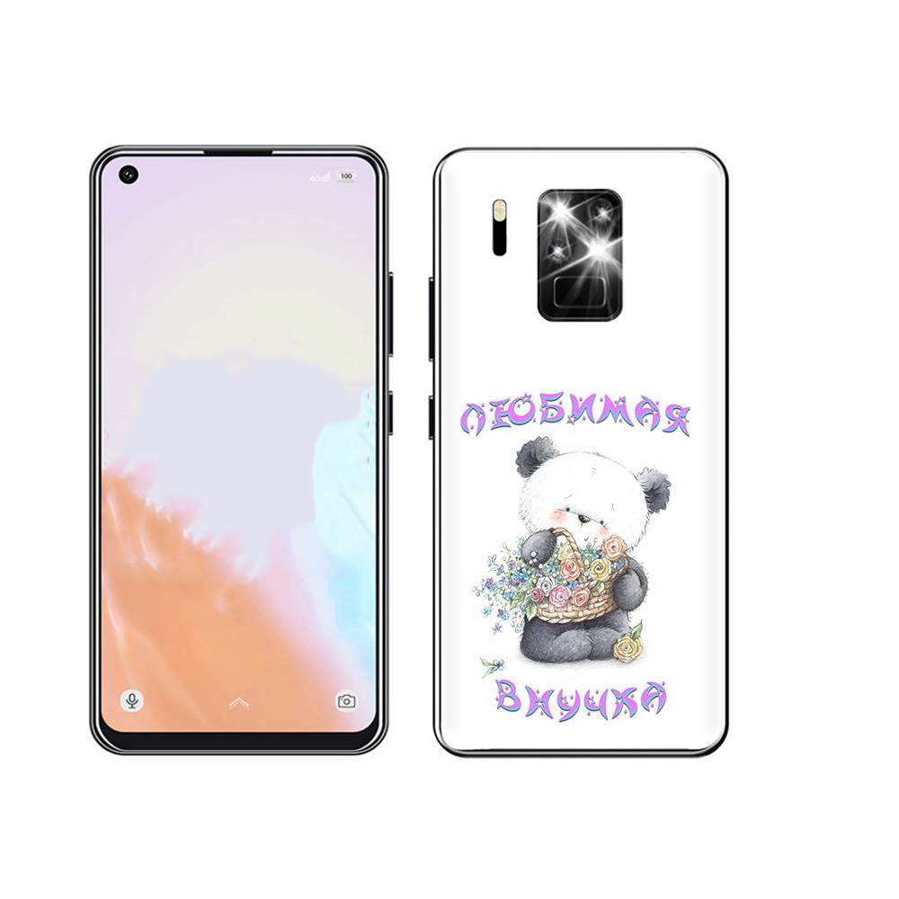 

Чехол MyPads Tocco для Oukitel C18 Pro Любимая внучка, Прозрачный, Tocco