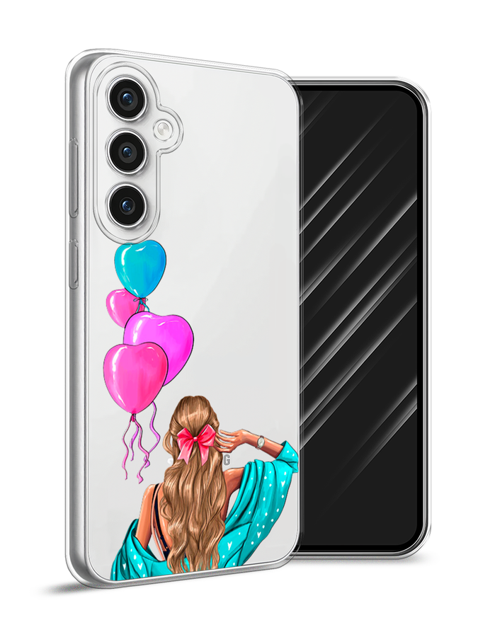 

Чехол Awog на Samsung Galaxy S23 FE 5G "День Рождения", Голубой;розовый;бежевый, 2108450-1