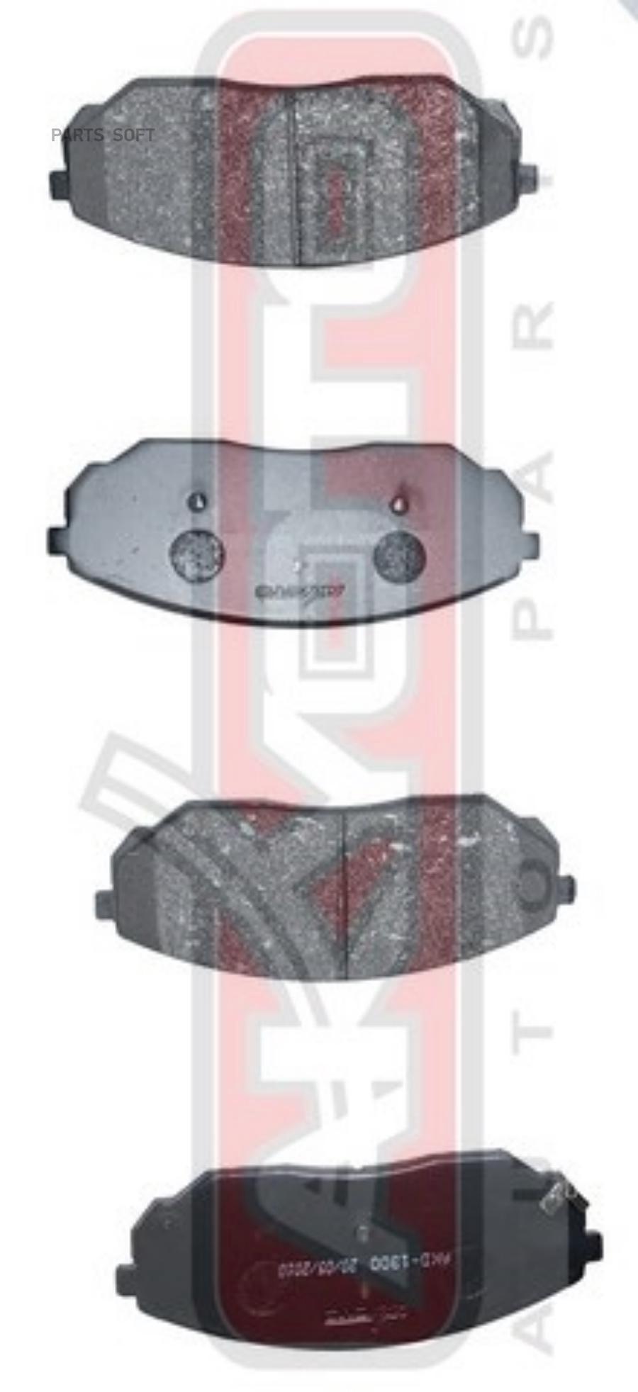 

Тормозные колодки Akyoto передние дисковые AKD1300