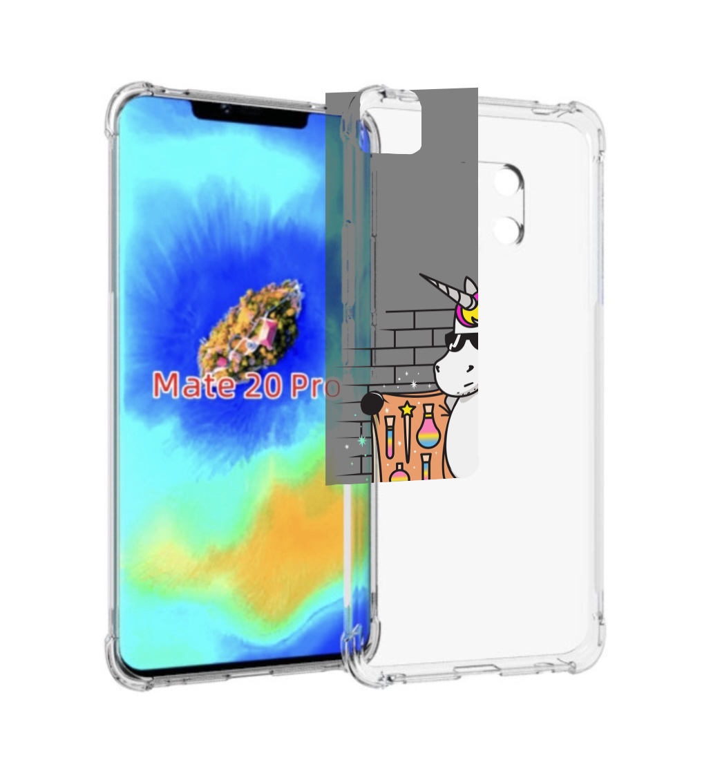 

Чехол MyPads Продавец-единорог для Huawei Mate 20 Pro/Mate 20 RS 6.39, Прозрачный, Tocco