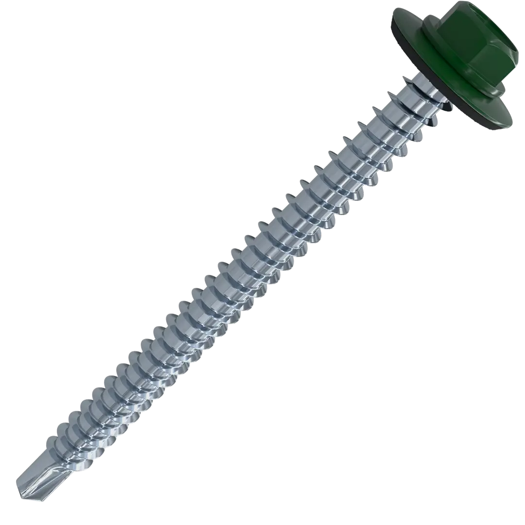 

Кровельные саморезы STANDERS RAL6005 сверлоконечные зеленые 4.8x65, 50 штук