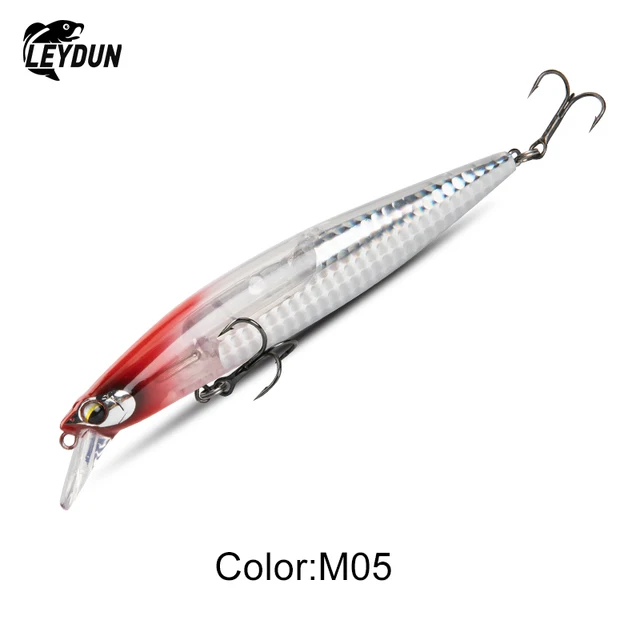 Воблер LEYDUN Sea Floating Minnow, 130 мм, 20 гр M018