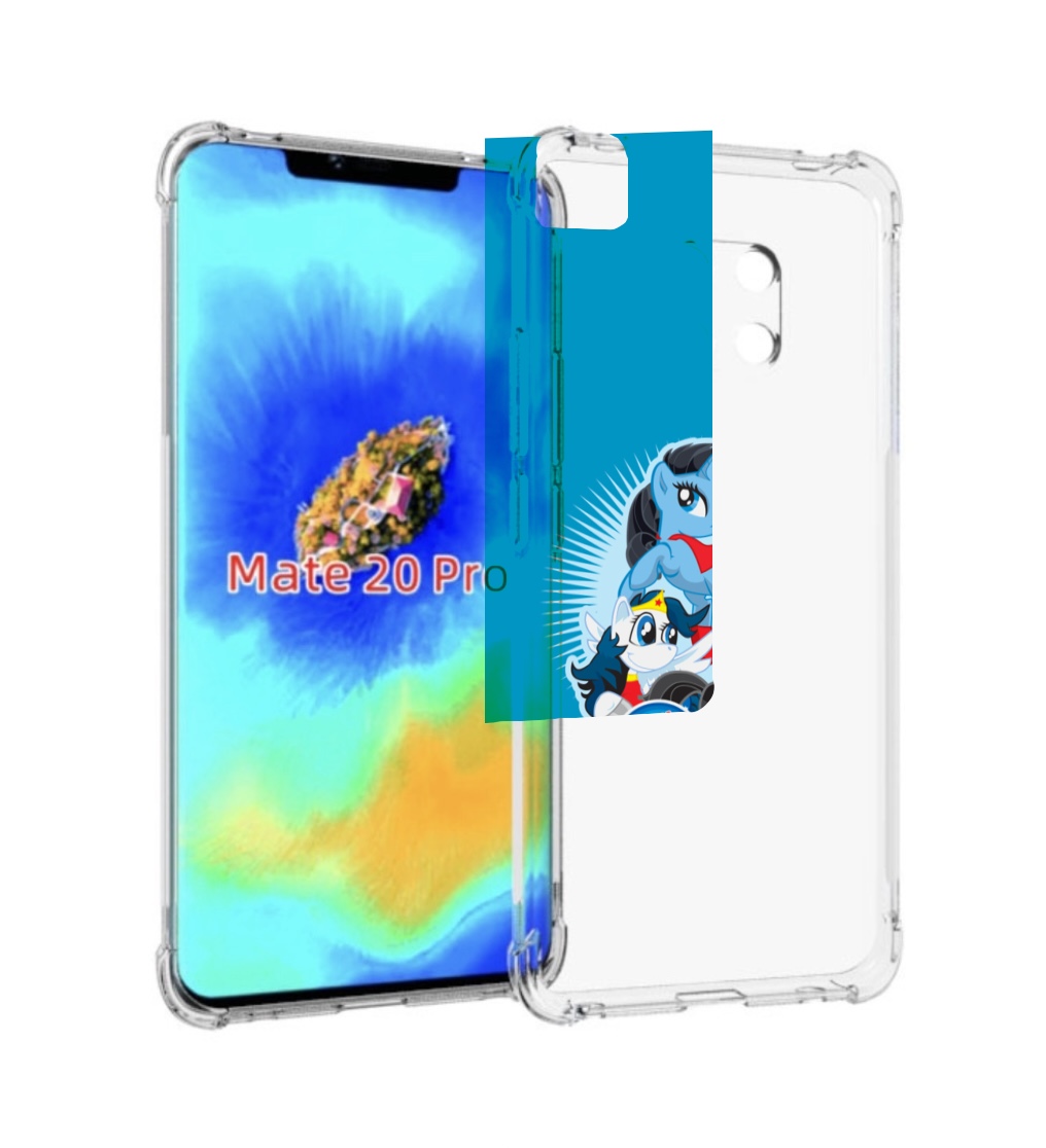 

Чехол MyPads Пони-литл для Huawei Mate 20 Pro/Mate 20 RS 6.39, Прозрачный, Tocco