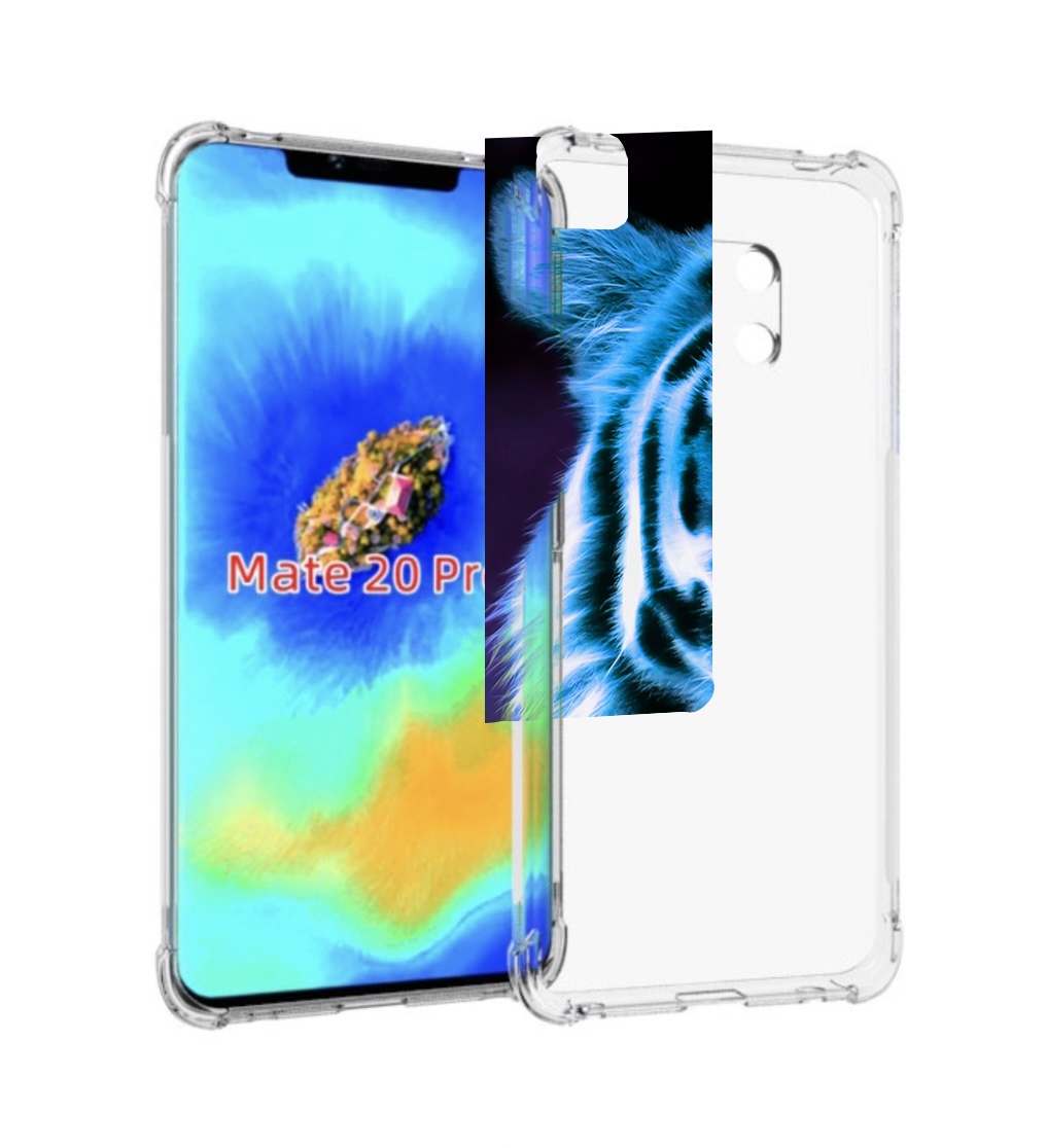 

Чехол MyPads Половина-тигра мужской для Huawei Mate 20 Pro/Mate 20 RS 6.39, Прозрачный, Tocco