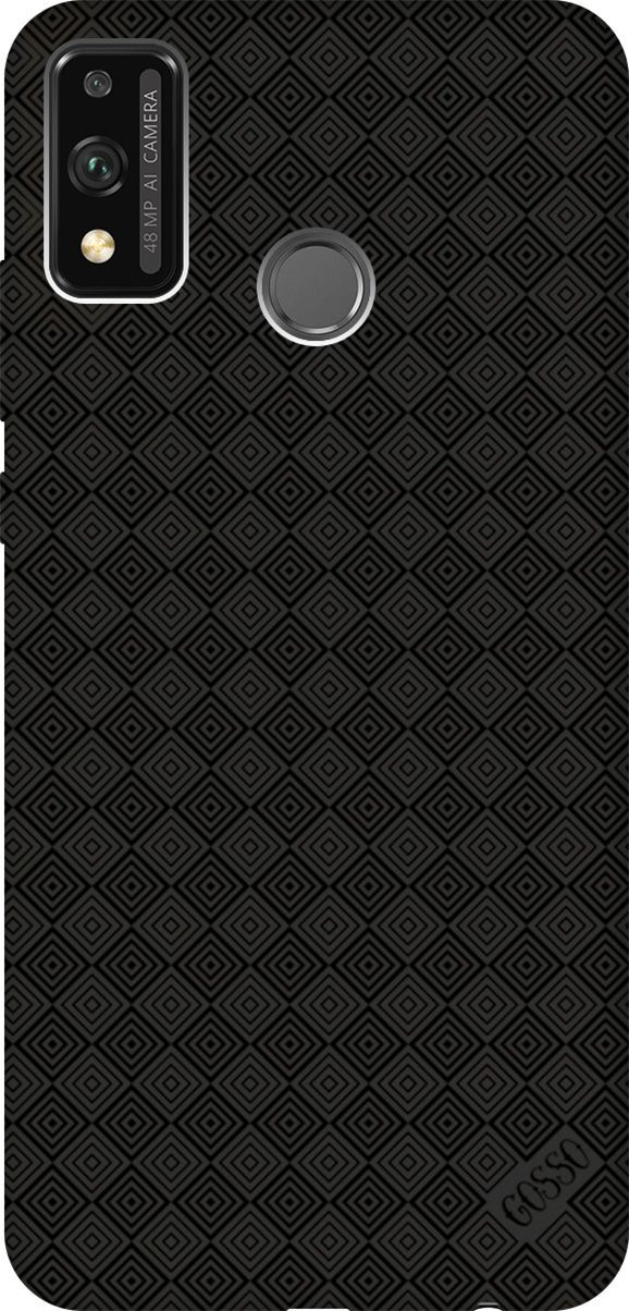 

Матовый чехол на Honor 9X Lite с принтом "Magic Squares" черный, 243