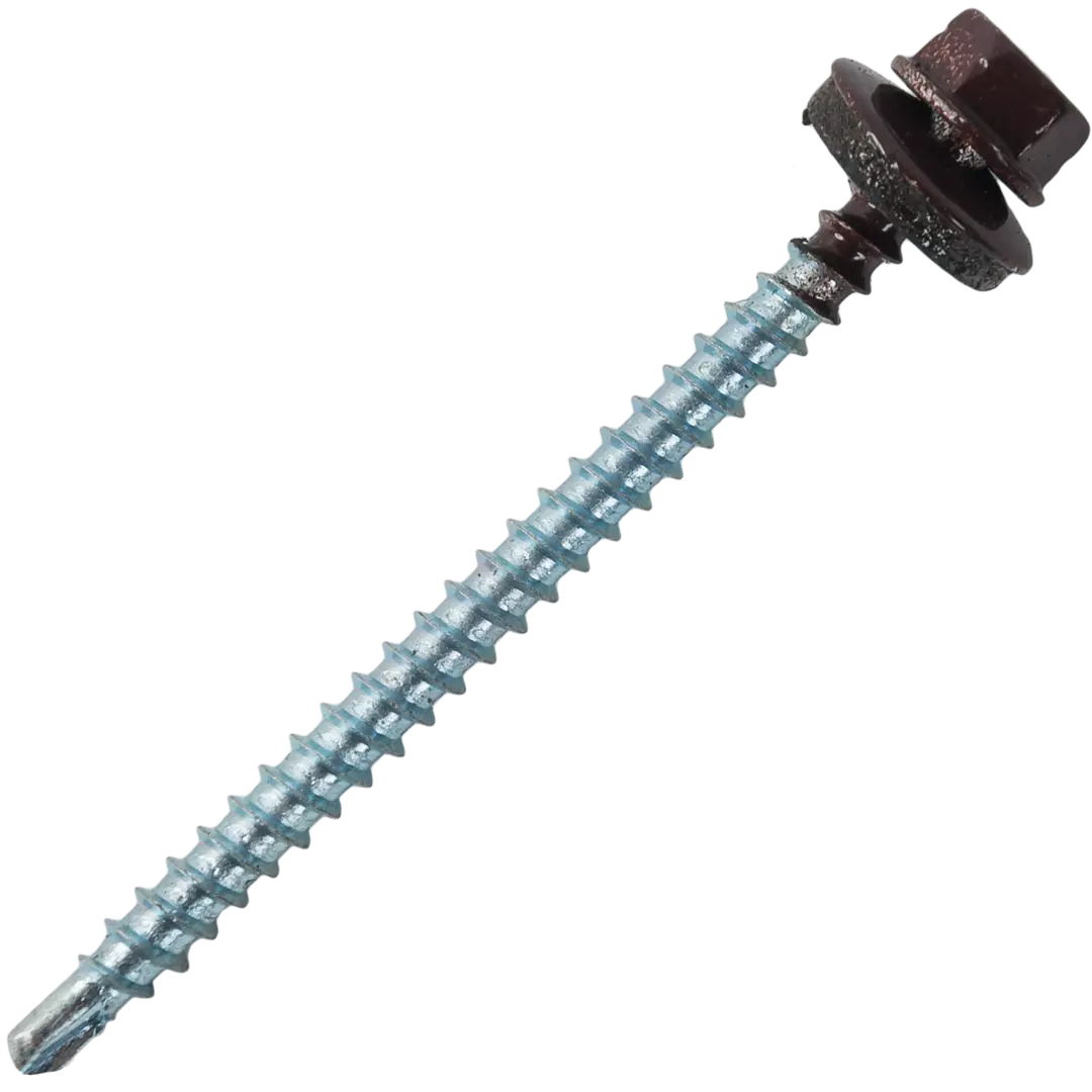 

Кровельные саморезы STANDERS RAL8017 сверлоконечные коричневые 4.8x65, 50 шт.