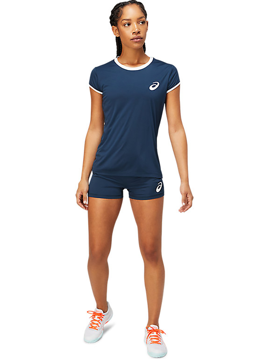 

Костюм женский Asics 2052A280-400 синий 2XL, 2052A280-400