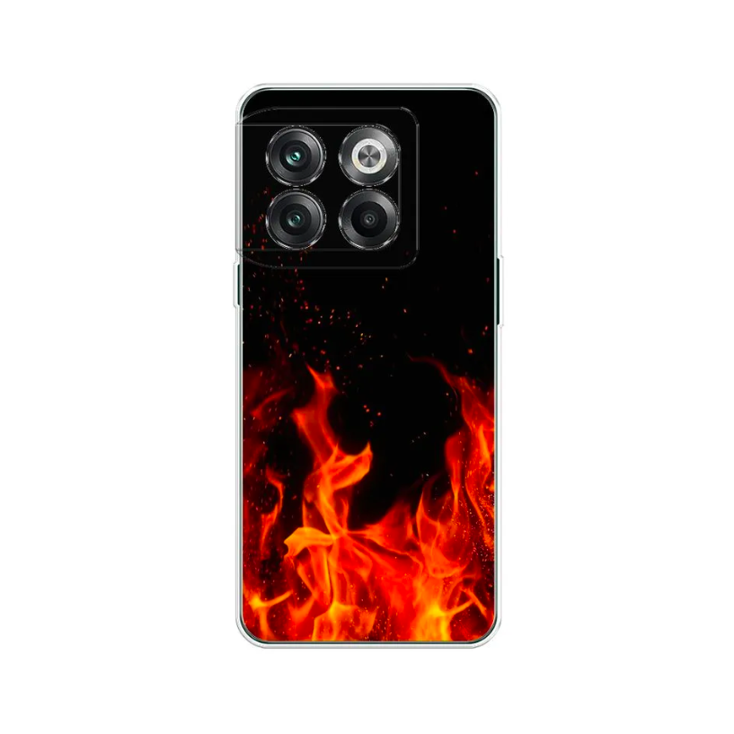 

Чехол Awog на OnePlus 10T / ВанПлас 10T "Все в огне", Разноцветный, 153150-4