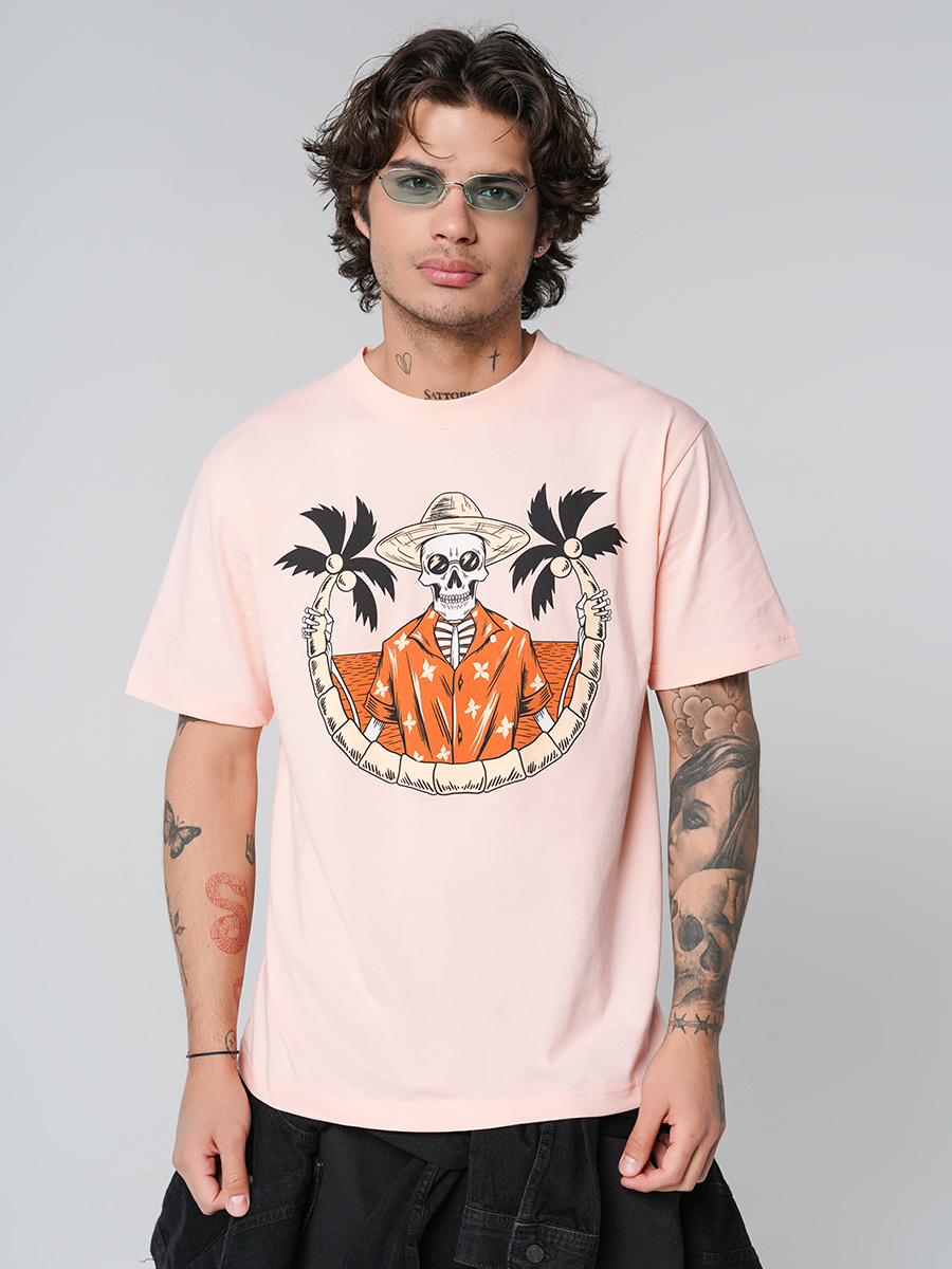 

Футболка мужская ТВОЕ 90555 розовая L, 90555