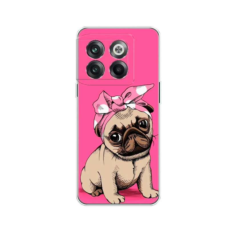 

Чехол Awog на OnePlus 10T / ВанПлас 10T "Dog Pin-Up", Разноцветный, 153150-2