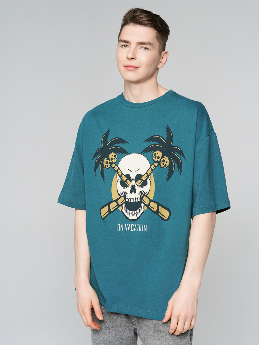 

Футболка мужская ТВОЕ 90553 зеленая XXL, 90553