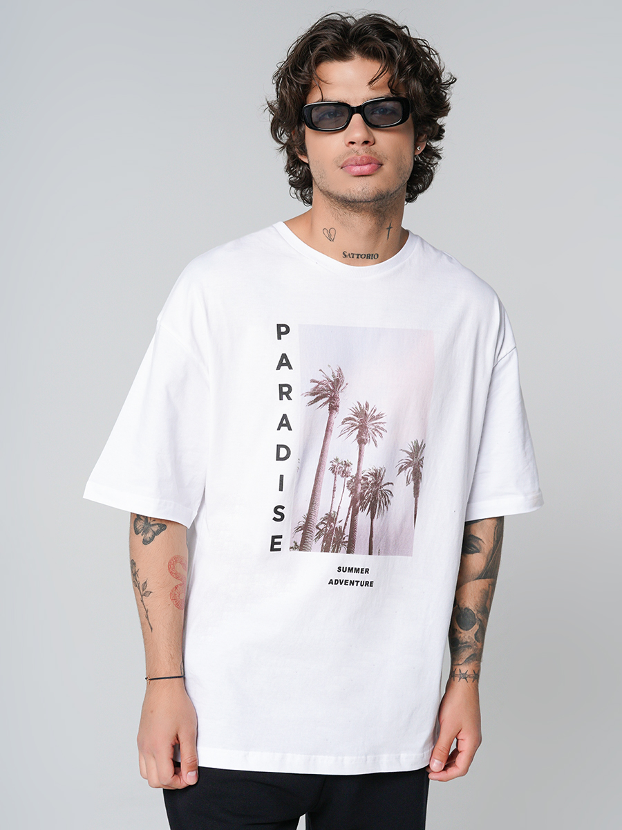 

Футболка мужская ТВОЕ 90594 белая XXL, 90594